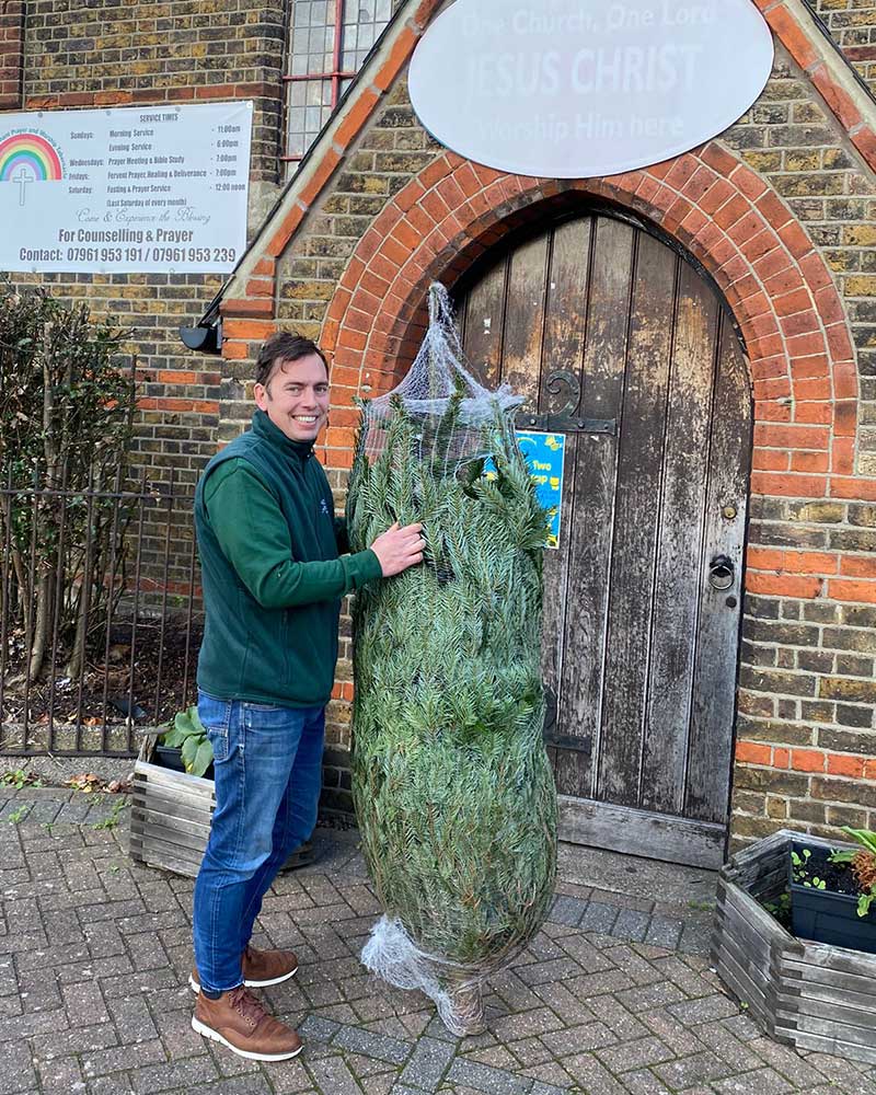 Ricky Wheeler, director of Theydon Christmas Trees and Capital Christmas Trees